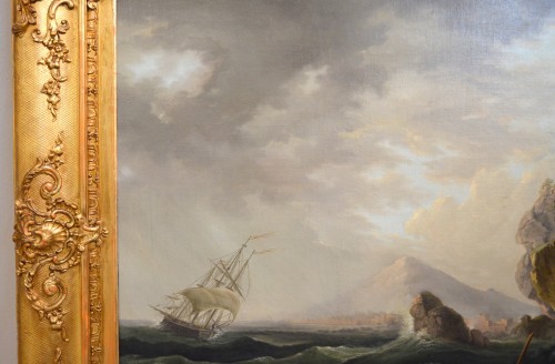 Coast In The Storm And Shipwreck - Claude Joseph Vernet&#039;s Workshop - Louis XVI